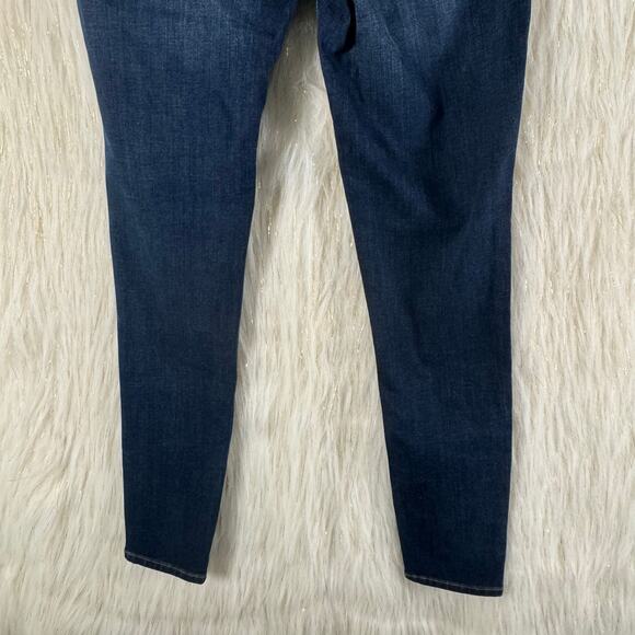 DL1961 Womens Emma Power Legging Dark Wash Cashel Jeans Mid Rise Stretch 27 - Picture 6 of 10